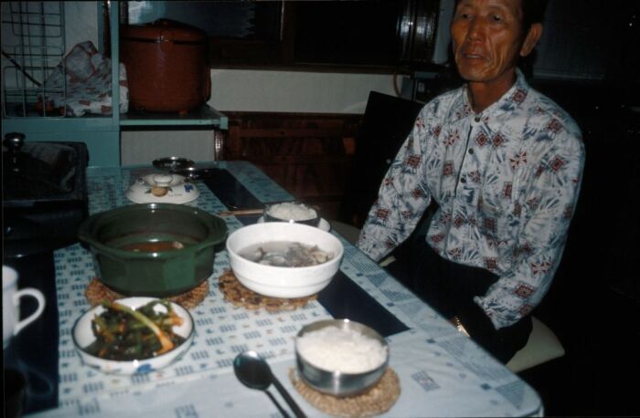 Abendessen mit meinen Gastgebern