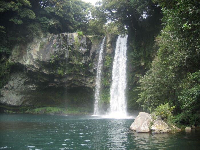 Wasserfall bei Seogwipo