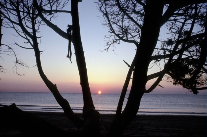 der schönste Sonnenaufgang der Tour