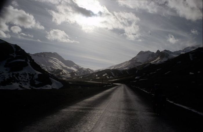 Gegenlichtaufnahme beim Pass