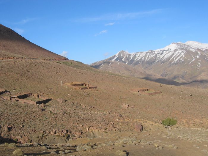 karke Landschaft beim Tizi n Tichka