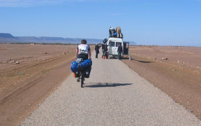 Bustransport aus marokkanisch