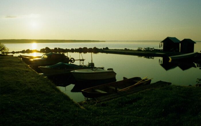 Sonnenuntergang am See