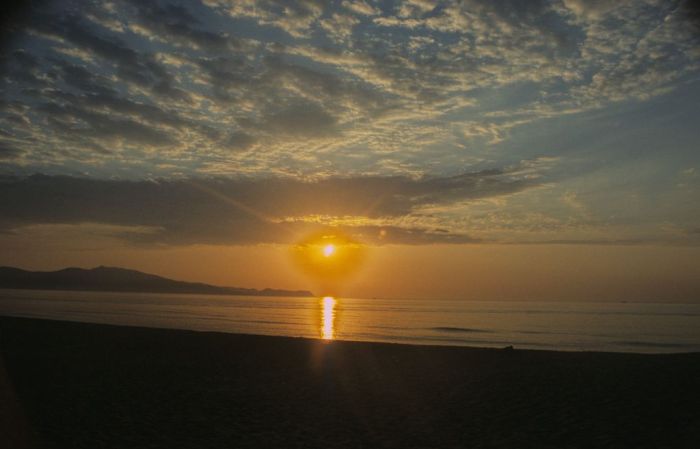 Sonnenuntergang am Meer