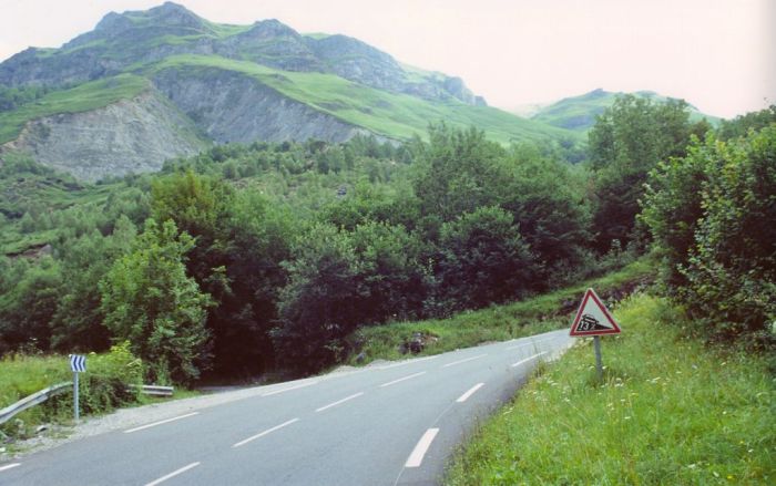 Höchststeigungen von 13 % brachten uns ordentkich ins Schwitzen