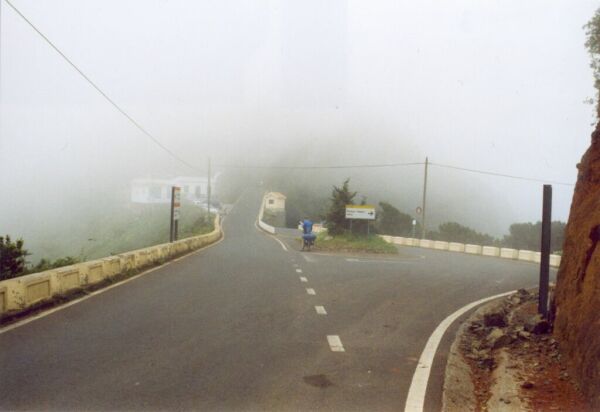 Mäfju im Nebel