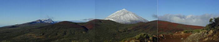 Panorama mit Teide