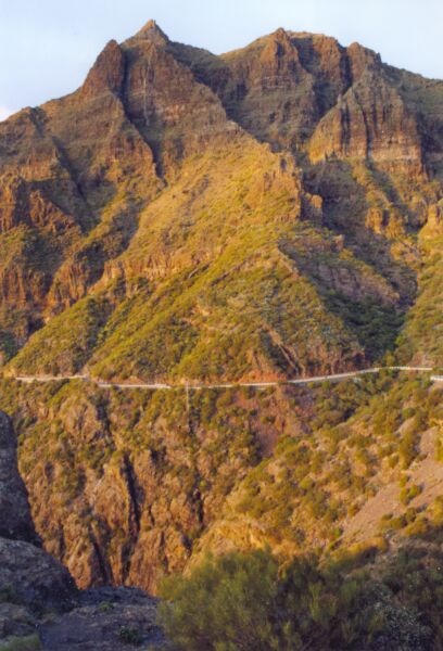 grandiose Bauleistung: die Straße nach Masca